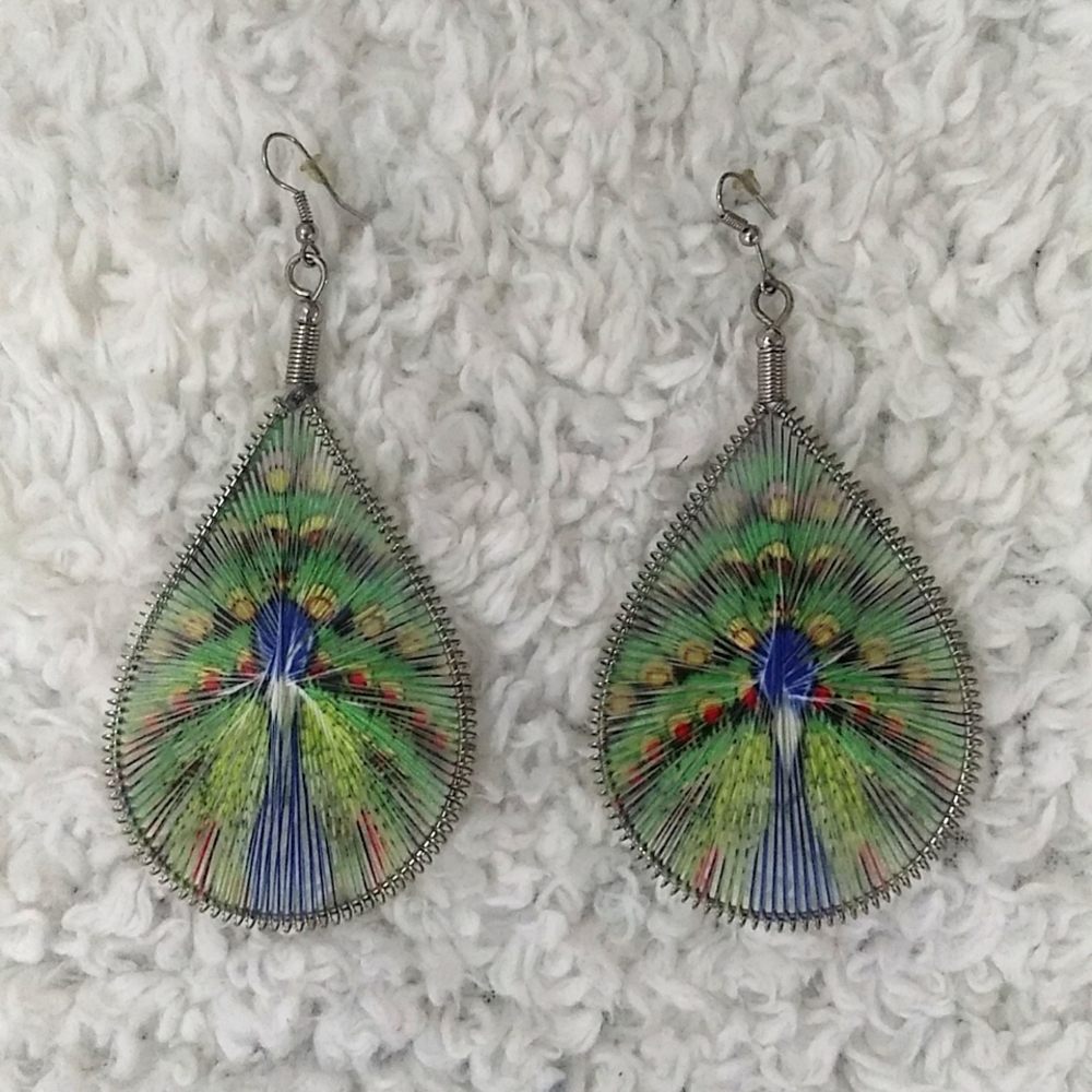 Peacock Women Earrings Jewelry
